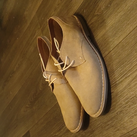 Men's Faux Suede Loafers - Picture 1 of 3